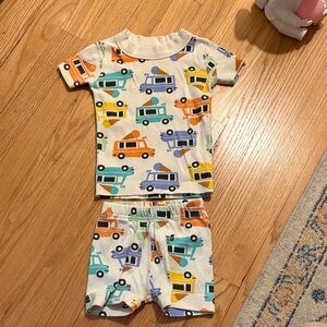 Hanna Andersson Ice Cream Truck Pajama Set